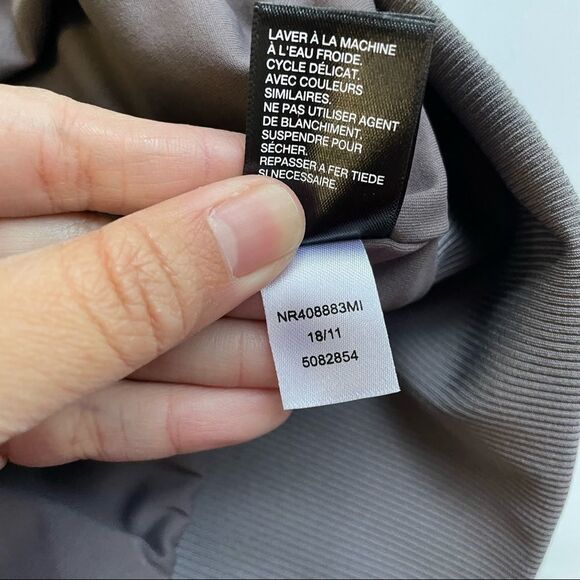 Zella Women’s gray oversized full zip track jacket size small - Picture 9 of 9